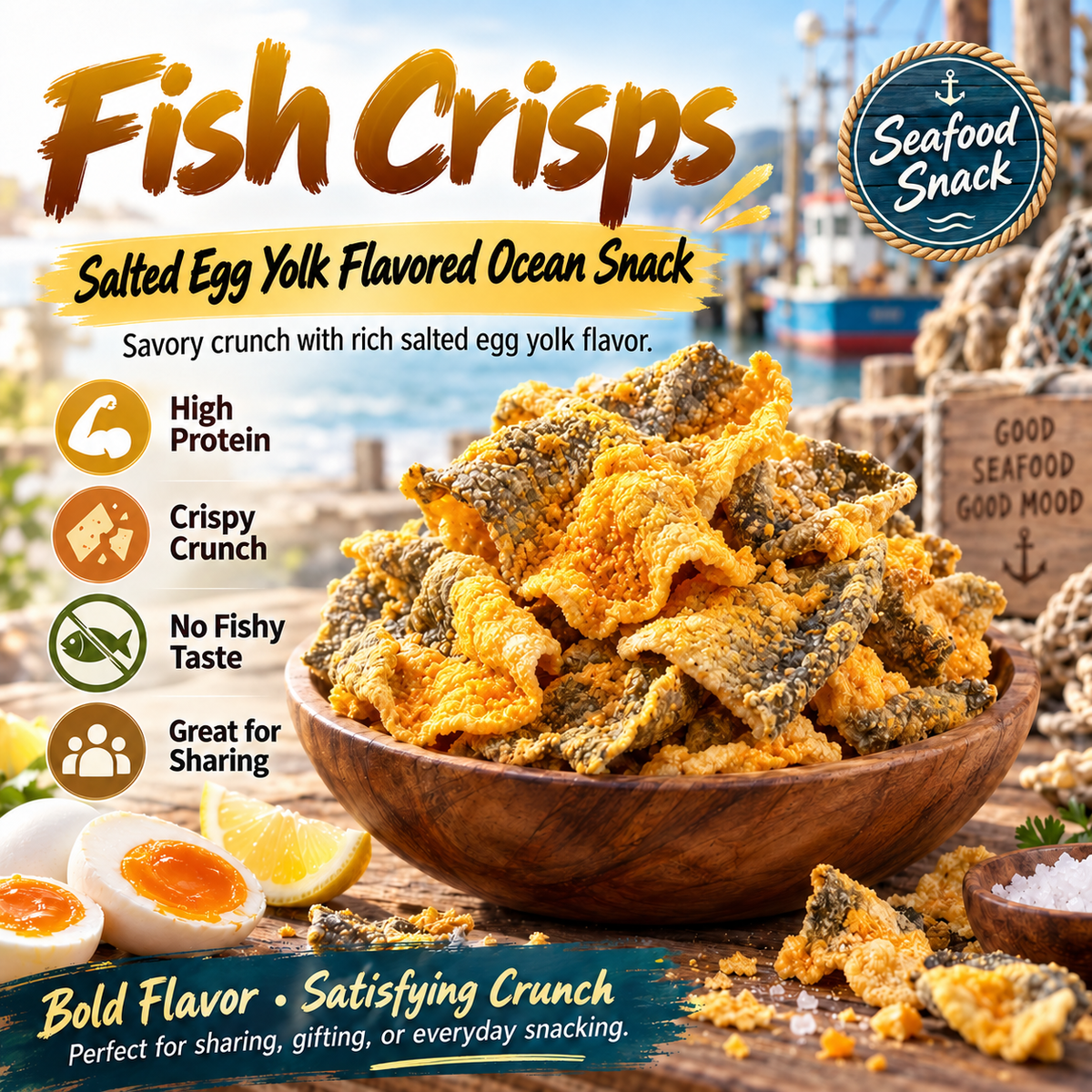 A Crunchy Protein Snack From The Ocean-ZP1